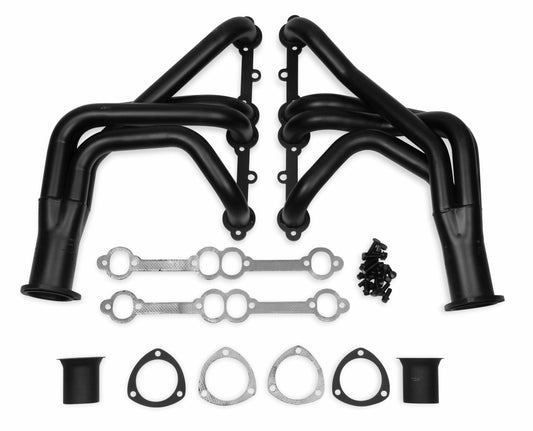Flowtech Long Tube Header - Black Paint  - 11106FLT