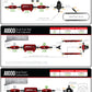 Electric Fuel Pump High Flow EFI Performance Universal Fit Aeromotive 11108-BGPL