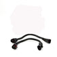 Fits 2011-2014 Mustang 5.0 Front O2 Extensions- 12In (Pair)-1112