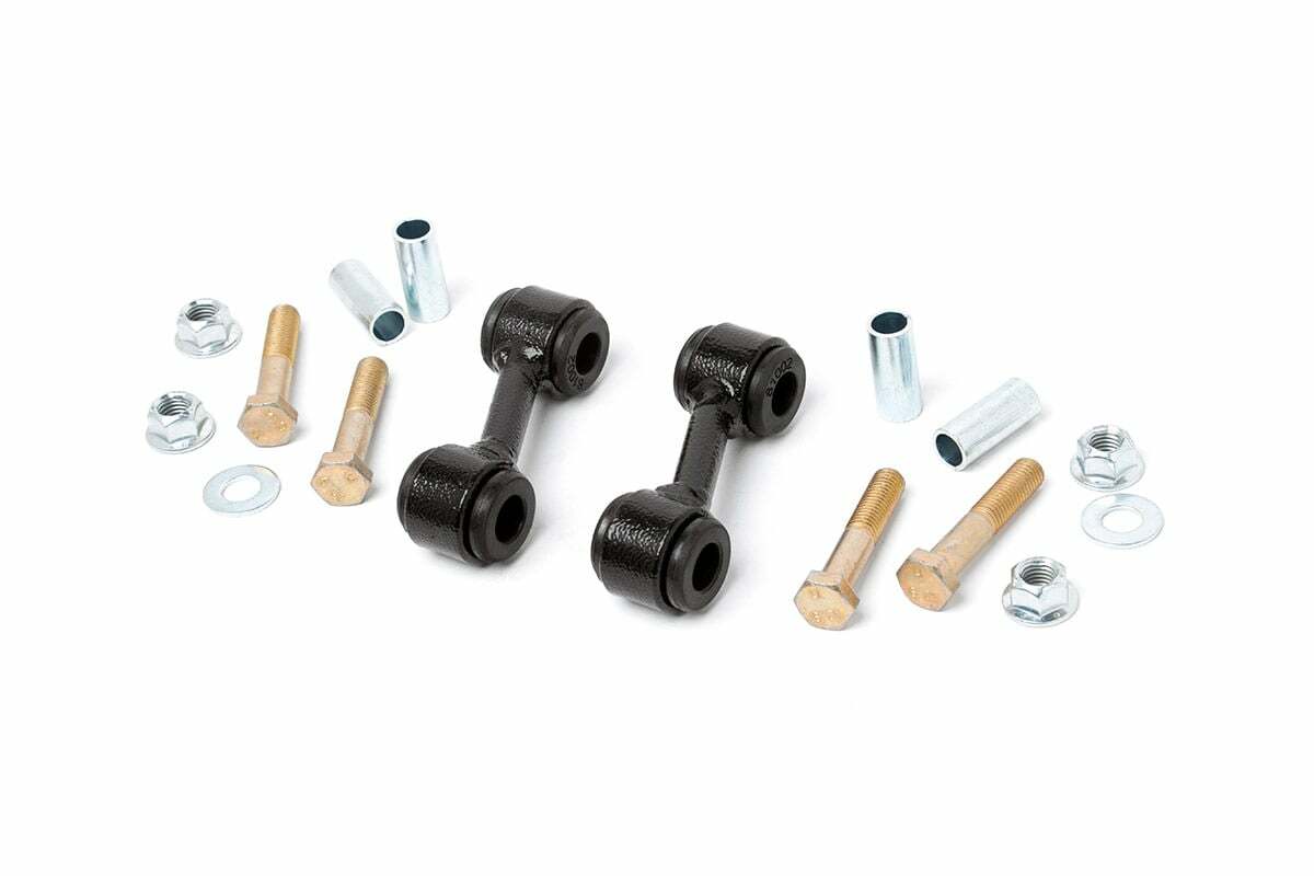 Fits Nissan Titan 2WD/4WD (2004-2024) Sway Bar Links; Front; 2-3 Inch Lift; 1112