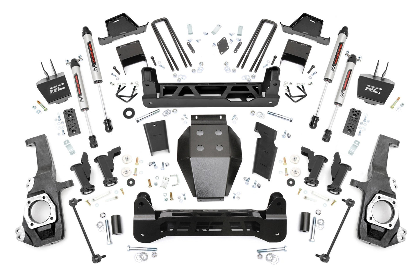 7 Inch Lift Kit - Torsion Drop - V2 - w/ Overloads - Chevy/GMC 2500HD/3500HD
