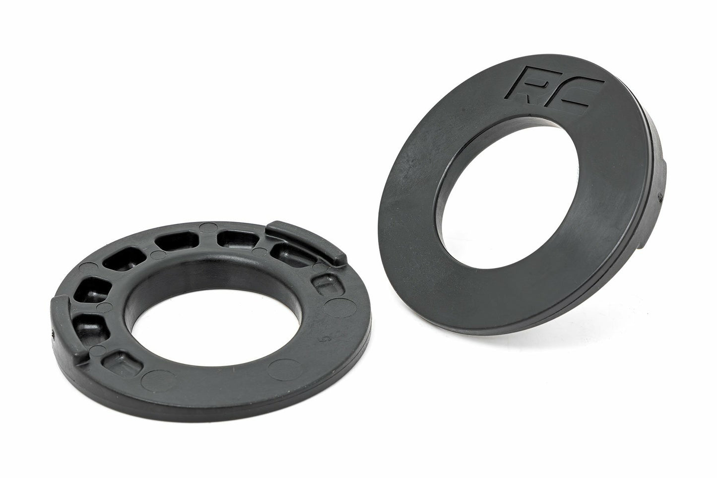 Fits Jeep Wrangler JK (07-18) Rear Coil Spring Correction Plates; 1113