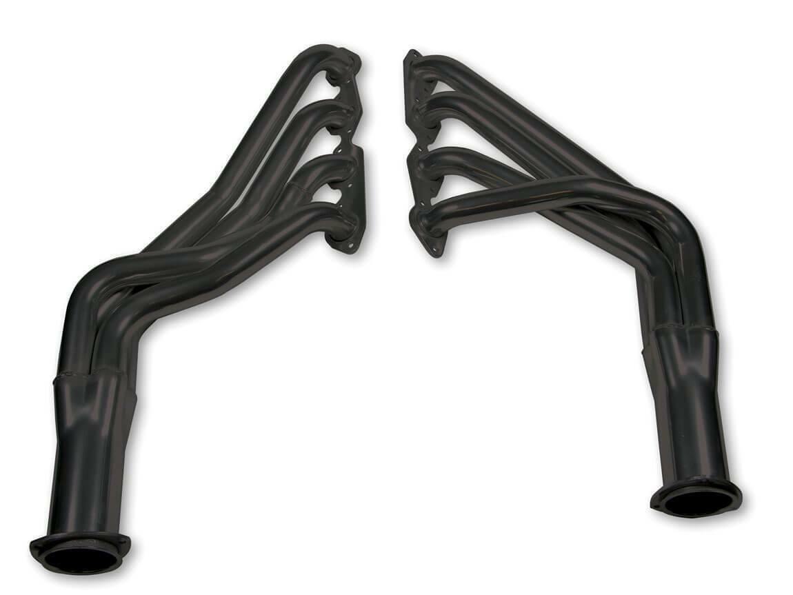 Flowtech Long Tube Header - Black Paint  - 11132FLT