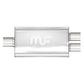 Universal Performance Muffler Mag SS 14X3.5X7 2.25/2/2 C/ 11148 Magnaflow