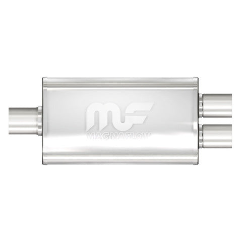 Universal Performance Muffler Mag SS 14X3.5X7 2.25/2/2 C/ 11148 Magnaflow