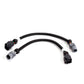 Fits 1996-2004 Dodge O2 Sensor Extensions 4 Pin Round Style- 12" (Pair)-1117 - O2 Sensors Car Part People