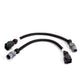 Fits 1996-2004 Dodge O2 Sensor Extensions 4 Pin Round Style- 12" (Pair)-1117 - O2 Sensors Car Part People