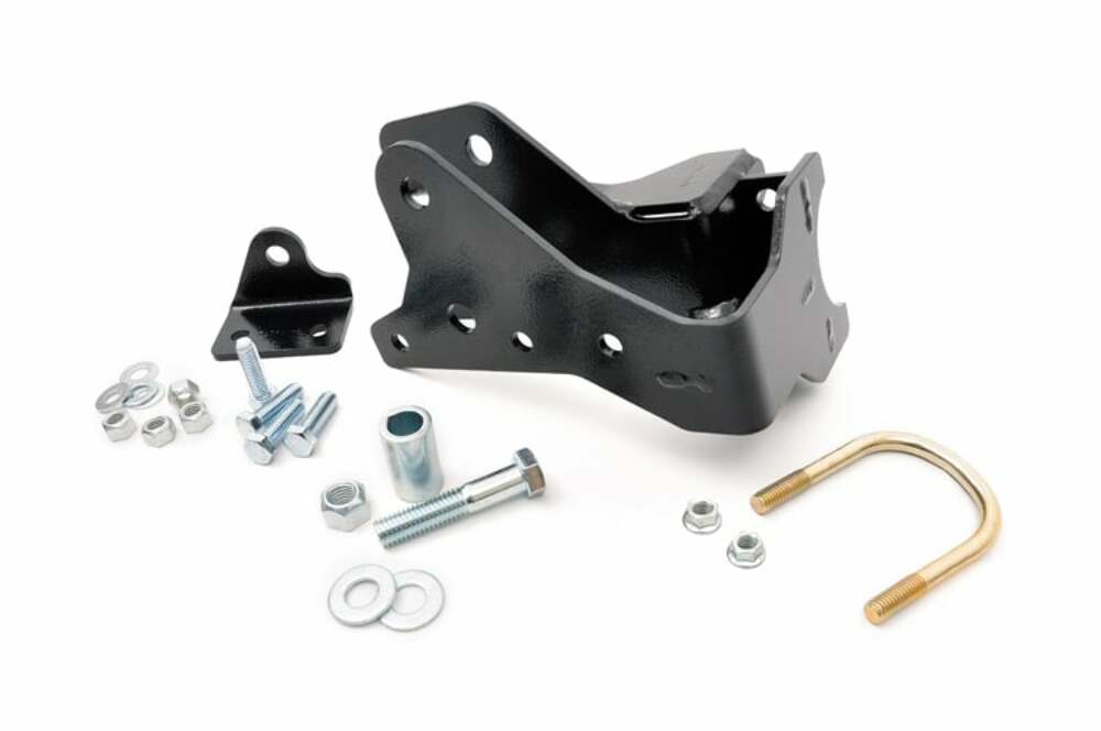 Fits Jeep Wrangler JK (2007-2018) Track Bar Bracket; Front; 1118