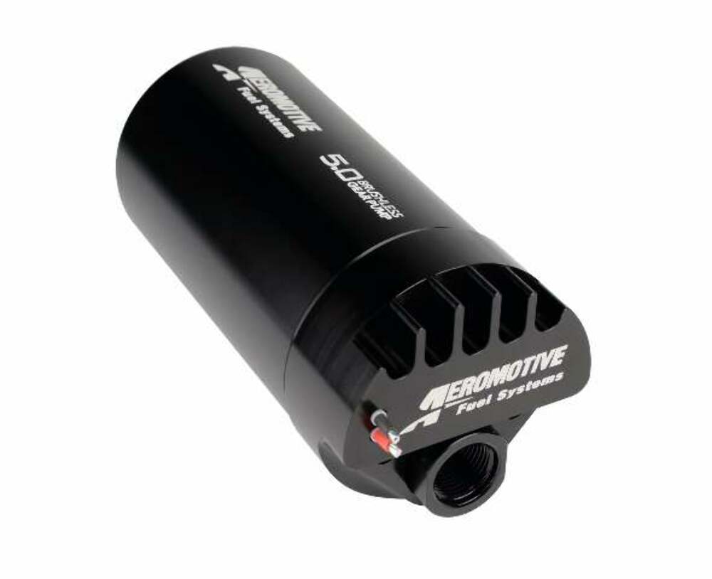 Aeromotive 11182 5.0 Brushless Gear Pump External-Round - Fuel Pump Car Part People