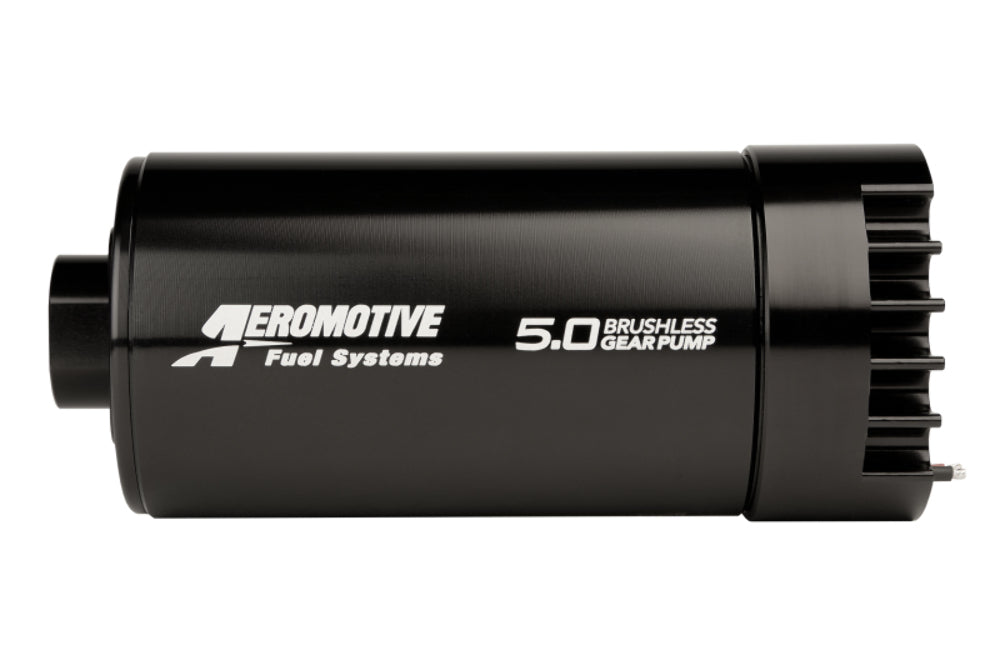 Aeromotive 11182 5.0 Brushless Gear Pump External-Round - Fuel Pump Car Part People