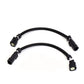 Fits 2015-17 Mustang GT V6 Front O2 Harness Extension Kit 12 In (Pair)-1119