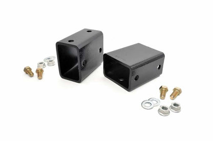 Fits Jeep Wrangler JK (07-18) Bump Stop Extension; Rear; 3-6" Lift; 1119
