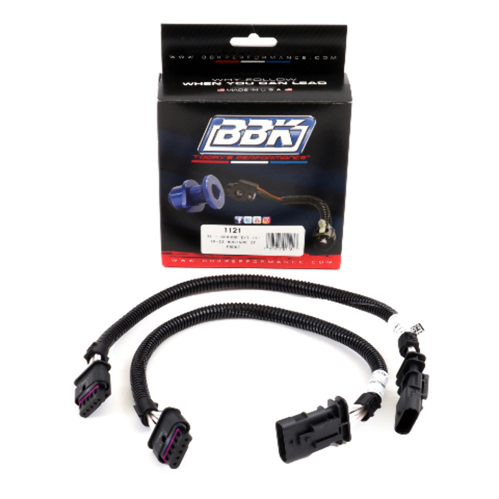 Fits 2018-24 Mustang GT Front Or Rear O2 Harness Extensions 16In (Pair)-1121