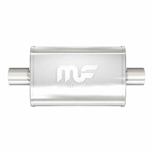 2.5 C/C - 4x9 Oval 14 Body MagnaFlow Muffler SS 11216 - Performance Mufflers Car Part People