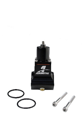 Fuel Pressure Regulator Adjustable Fuel Pressure Universal Fit Aeromotive 11217-BGPL