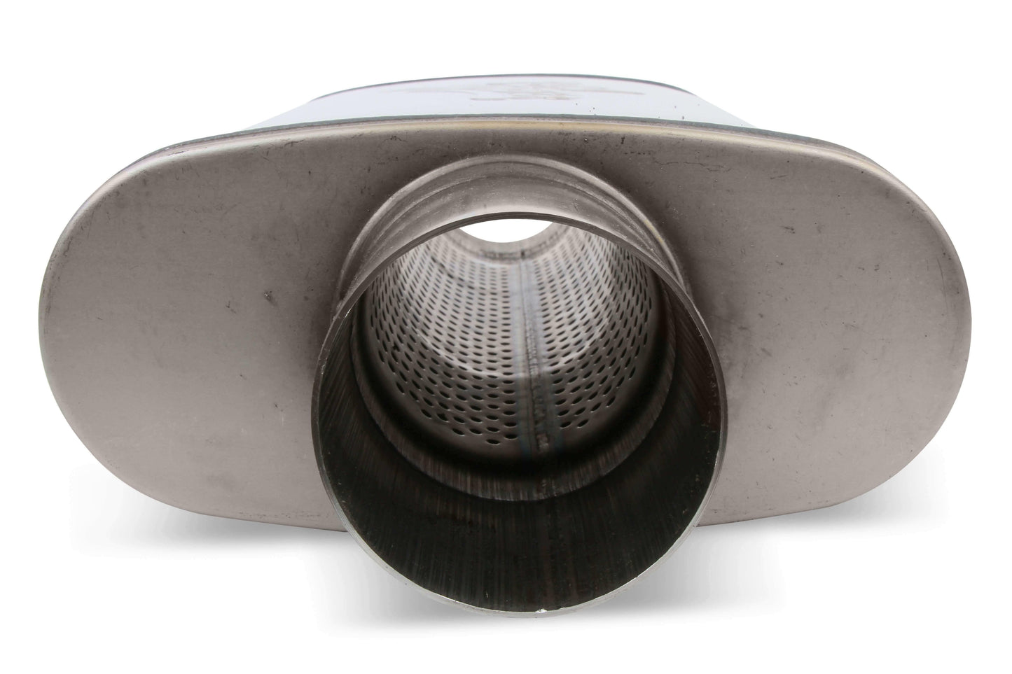 Flowmonster Performance Muffler 3 inch inlet & 3 inch outlet 11219-FM 409 Stain - Performance Mufflers Car Part People