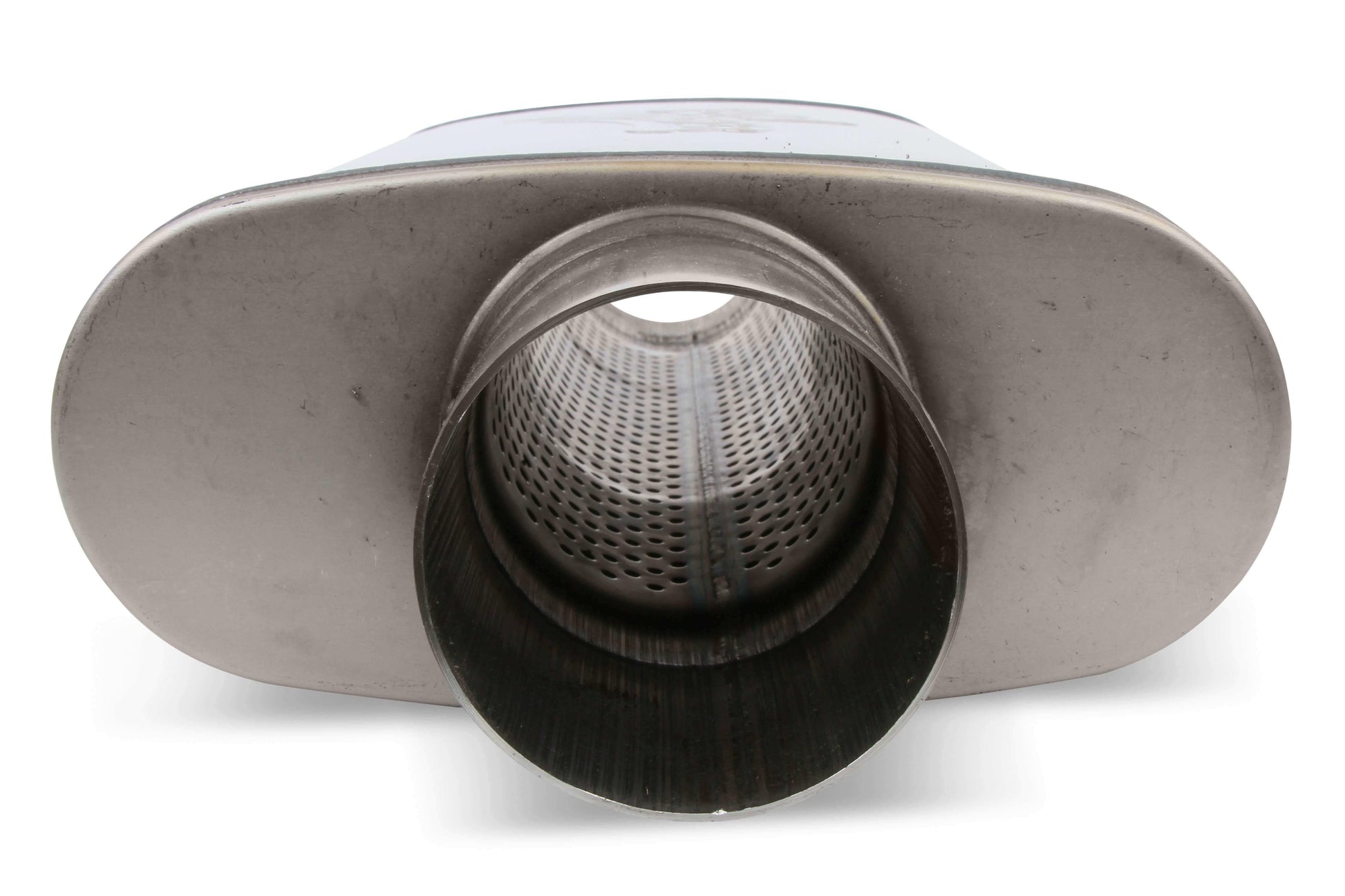 Flowmonster Performance Muffler 3 inch inlet & 3 inch outlet 11219-FM 409 Stain - Performance Mufflers Car Part People