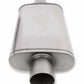 Flowmonster Performance Muffler 3 inch inlet & 3 inch outlet 11219-FM 409 Stain - Performance Mufflers Car Part People