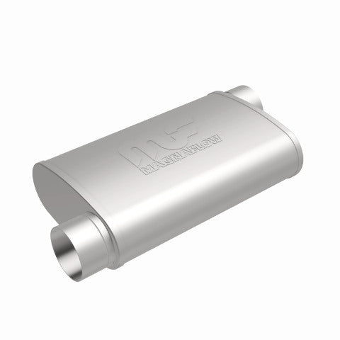4 X 9in. Oval Straight-Through Performance Exhaust Muffler 11239 Magnaflow