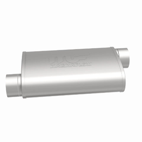4 X 9in. Oval Straight-Through Performance Exhaust Muffler 11239 Magnaflow