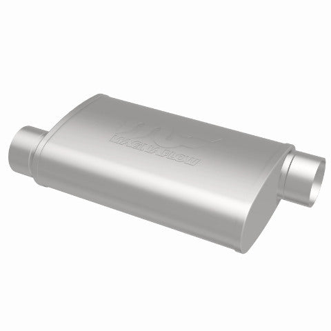 4 X 9in. Oval Straight-Through Performance Exhaust Muffler 11239 Magnaflow