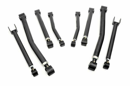 Fits Jeep Wrangler JK (07-18) X-Flex Control Arms; Complete Set; 11300
