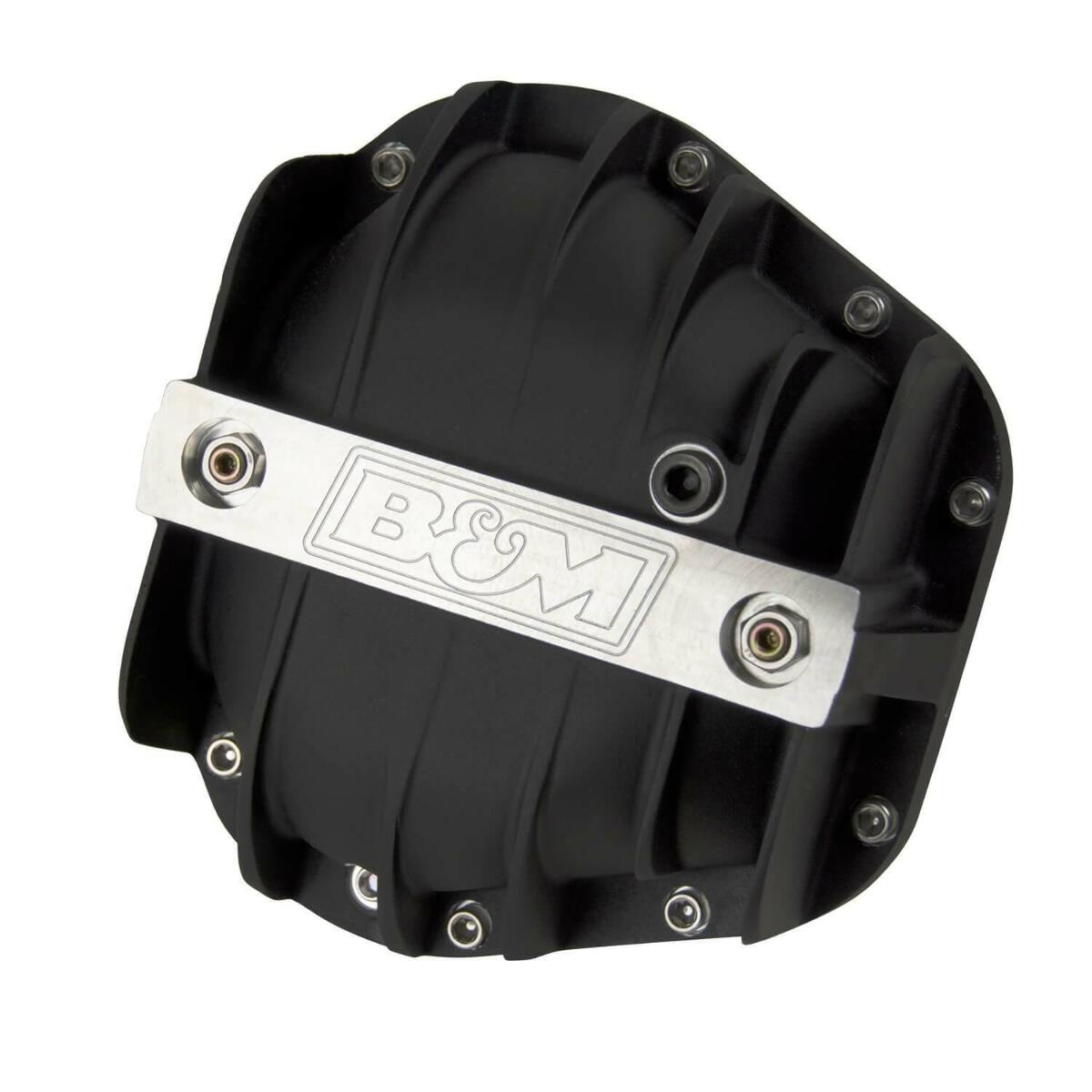 B&M Hi-Tek Aluminum Differential Cover for Dana 60/70 - Black - 11314