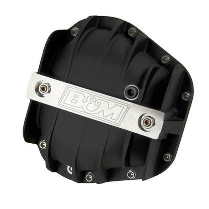 B&M Hi-Tek Aluminum Differential Cover for Dana 60/70 - Black - 11314