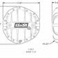 B&M Hi-Tek Aluminum Differential Cover for AAM 11.5 - Black - 11317