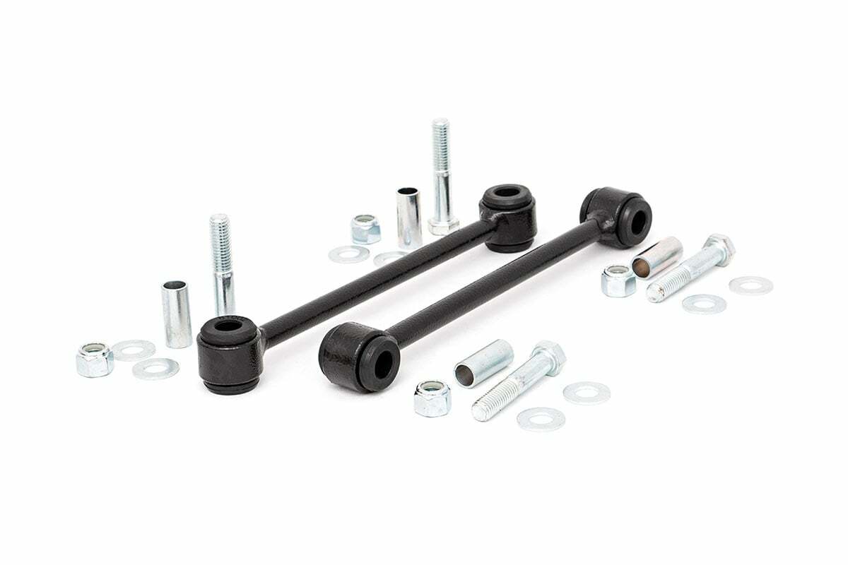 Fits Jeep Wrangler JK (07-18) Sway Bar Links; Rear; 2.5-4" Lift; 1134