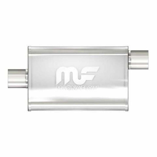 2.25 C/O - 4x9 Oval 11 Body MagnaFlow Muffler SS 11365 - Performance Mufflers Car Part People