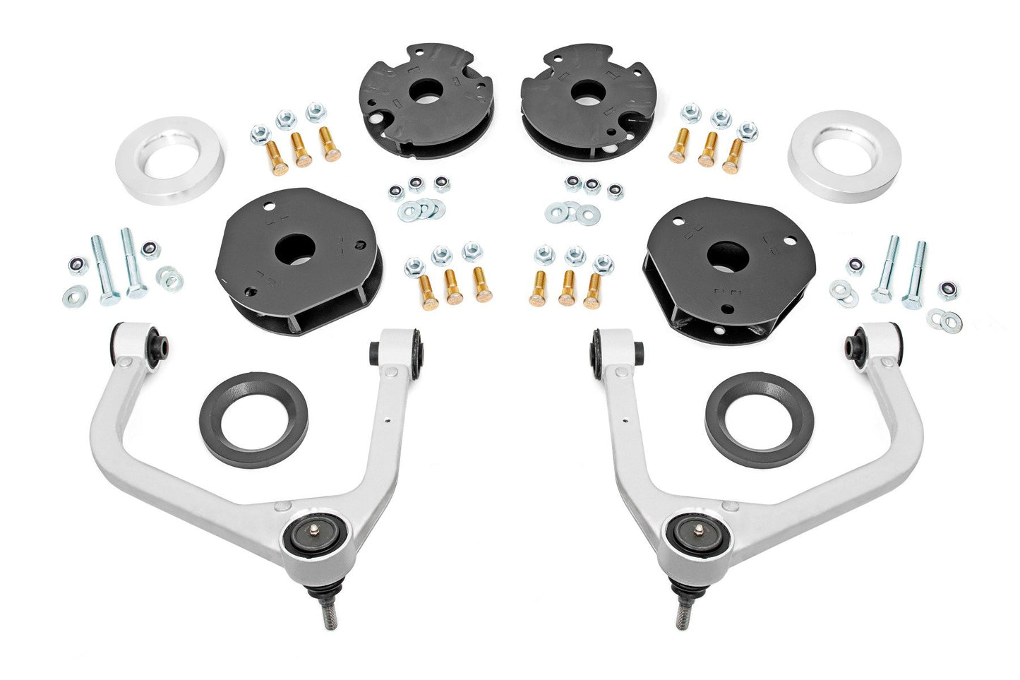 Fits GMC Yukon/Yukon XL 1500 4WD (2021-2024) 3.5 Inch Lift Kit; 11400