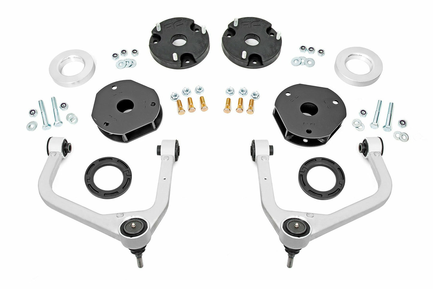 Fits GMC Yukon/Yukon XL 1500 4WD (2021-2024) 3.5 Inch Lift Kit; 11400