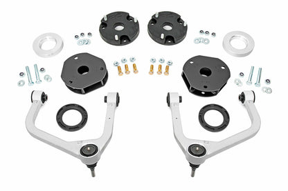 Fits GMC Yukon/Yukon XL 1500 4WD (2021-2024) 3.5 Inch Lift Kit; 11400