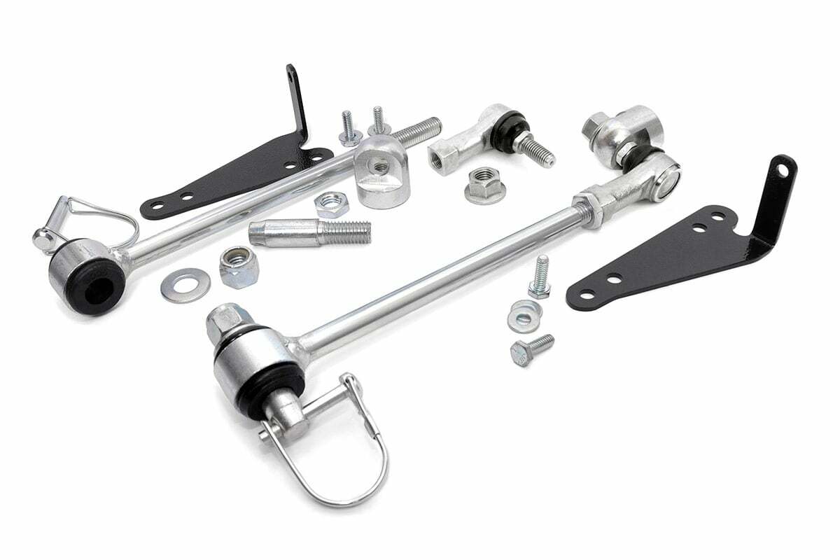 Fits Jeep Wrangler TJ (97-06) (04-06) Quick Disconnect Sway Links 4-6" Lift 1142