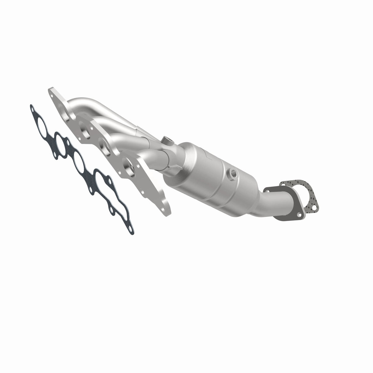 Catalytic Converter with Integrated Exhaust Manifold for HM Grade Federal / EPA Compliant Direct-Fit Manifold Catalytic