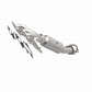 Catalytic Converter with Integrated Exhaust Manifold for HM Grade Federal / EPA Compliant Direct-Fit Manifold Catalytic
