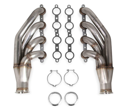 Flowtech LS Turbo Headers-Natural Finish  - 11535FLT