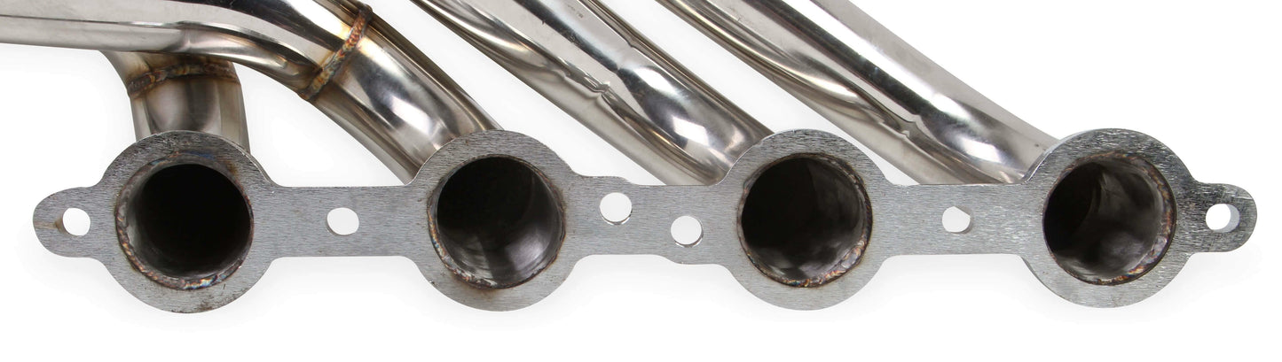 Flowtech LS Turbo Headers-Natural Finish  - 11537FLT