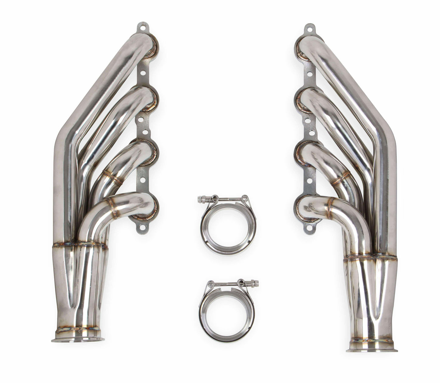 Flowtech LS Turbo Headers-Natural Finish  - 11537FLT