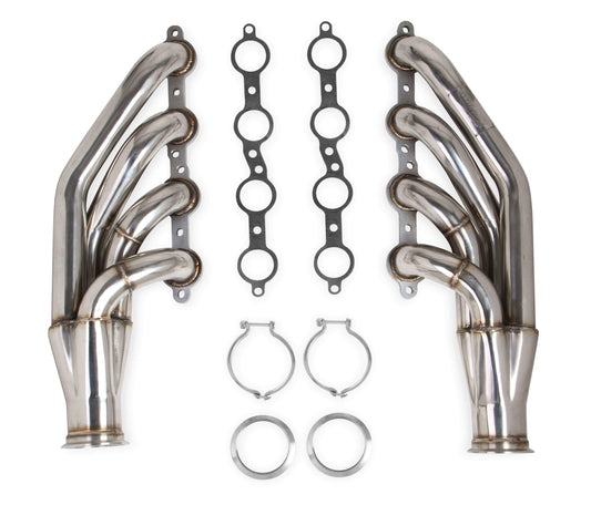 Flowtech LS Turbo Headers-Polished  - 11539FLT