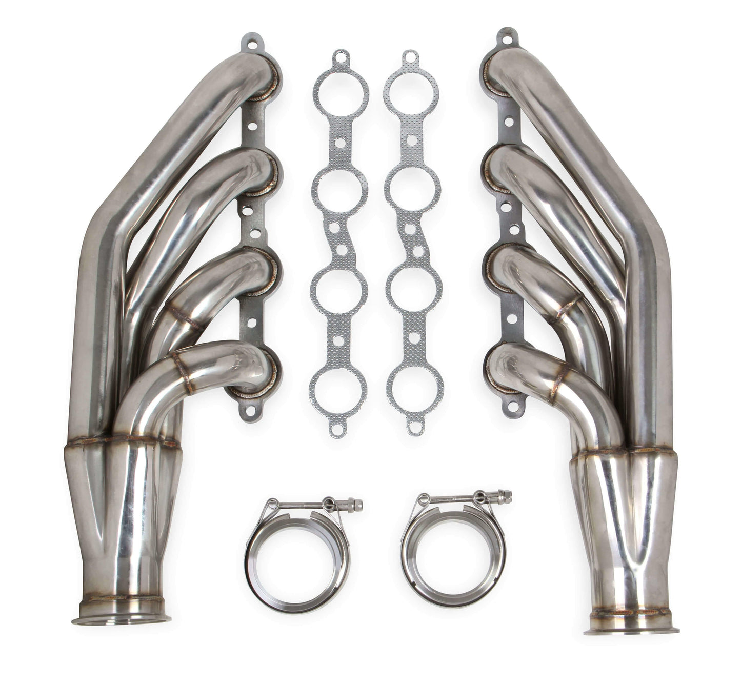 Flowtech LS Turbo Headers-Polished  - 11540FLT