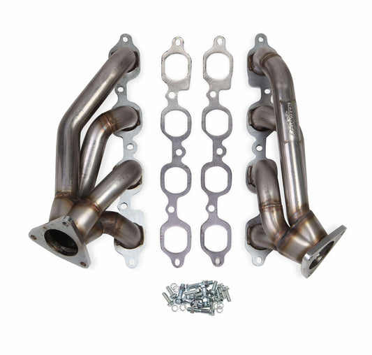 Flowtech Shorty LT Headers for 2014-2015 Chevy Silverado/Tahoe 5.3L/6.2L - Natural Finish  - 11548FLT