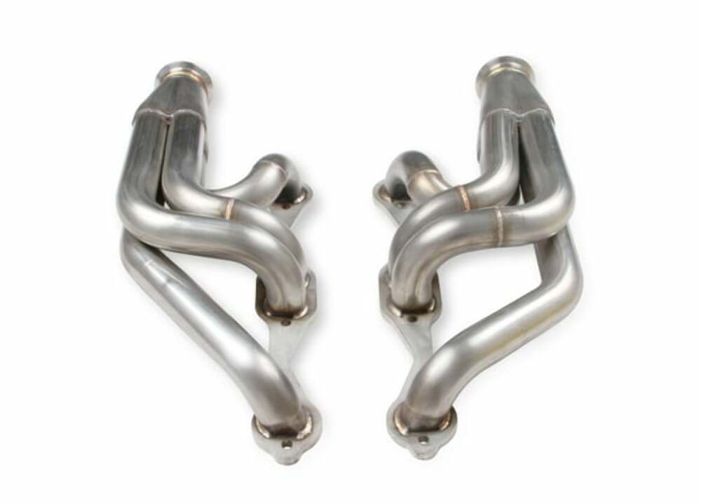 Flowtech Small Block Chevy Turbo Headers - Natural Finish  - 11569FLT