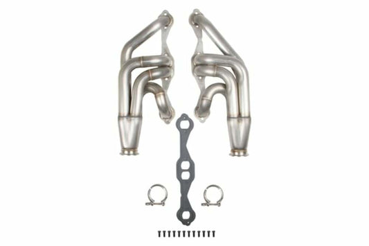Flowtech Small Block Chevy Turbo Headers - Natural Finish  - 11569FLT