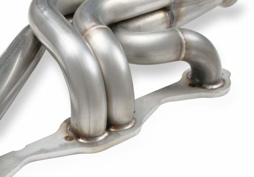 Flowtech Small Block Chevy Turbo Headers - Natural Finish  - 11569FLT