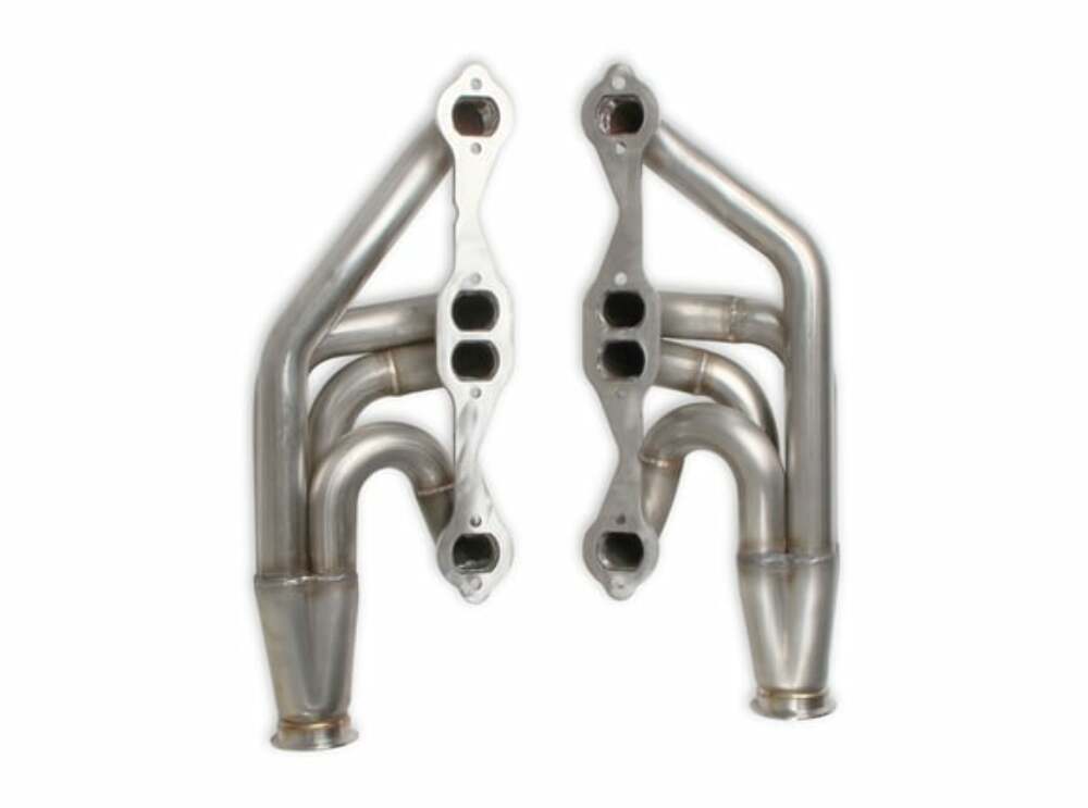Flowtech Small Block Chevy Turbo Headers - Natural Finish  - 11569FLT
