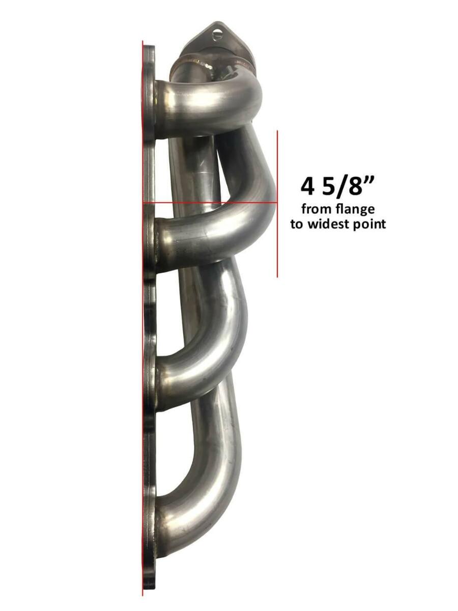 Flowtech Shorty Headers - Polished  - 11576FLT