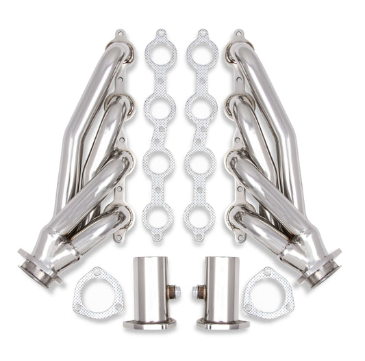 Flowtech Shorty Headers - Polished  - 11576FLT
