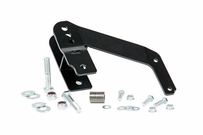 Fits Jeep Wrangler JK (07-18) Track Bar Bracket; Rear; 2.5-6" Lift; 1167